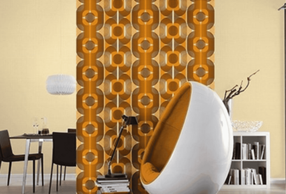3D & Retro behang