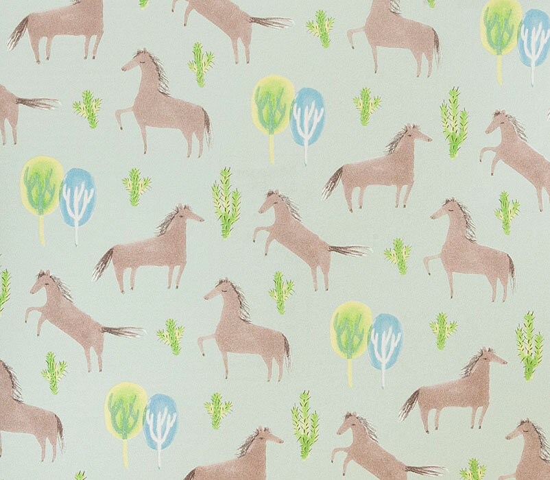 eijffinger  tout petit  happy horses vlies