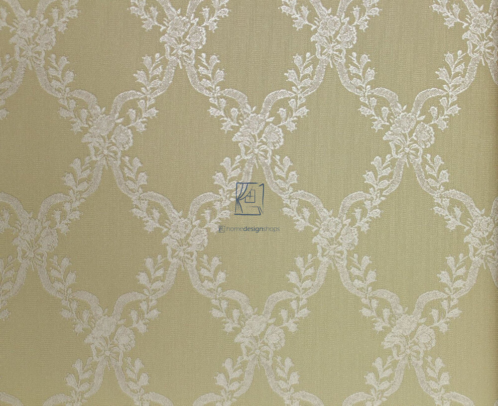 Eijffinger Trianon 320204 zwaar italiaans relief  vinyl vanille Sophie van Beieren salon hoffburg 