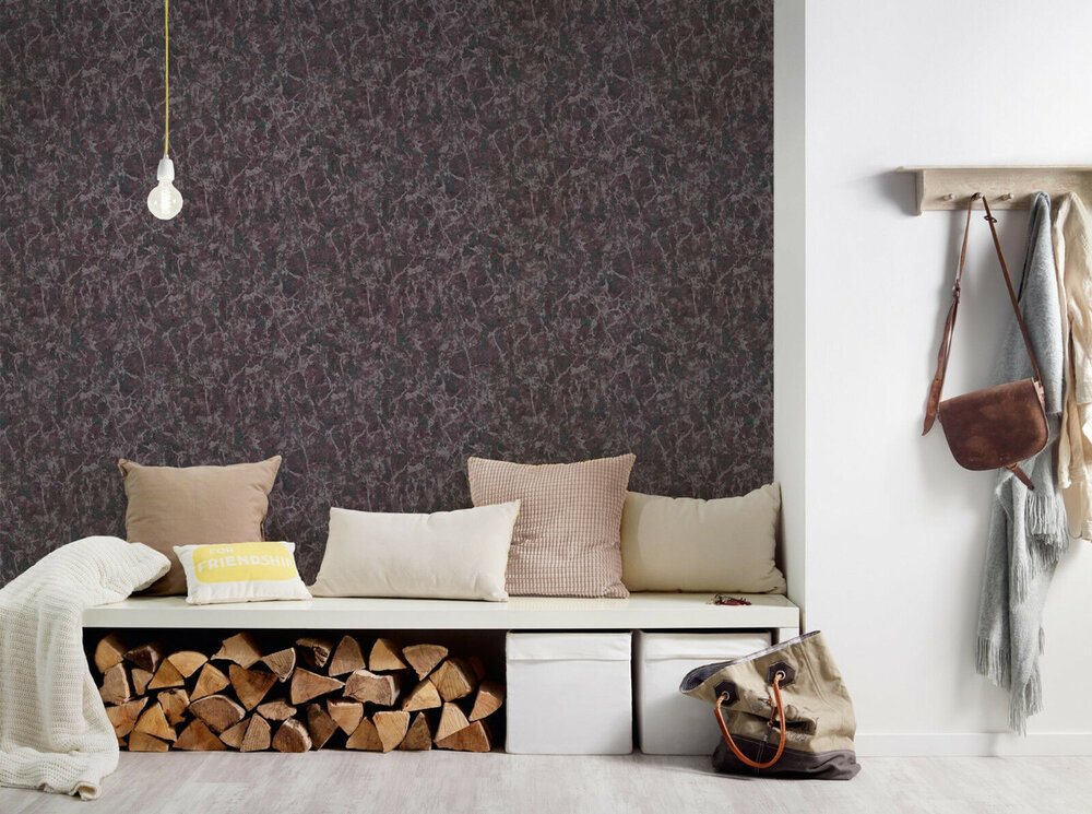 36325-2 marmer  behang met diamond dust dubbel breed