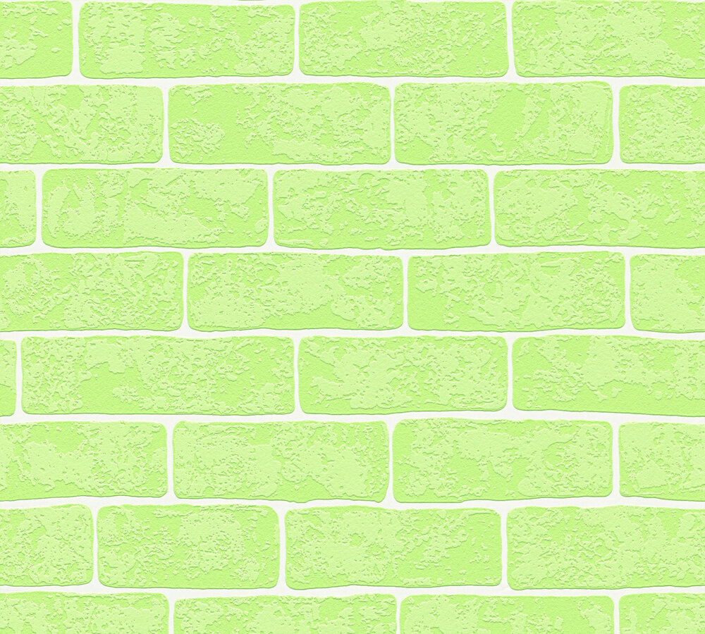 happy green stone  relief vinyl op vlies