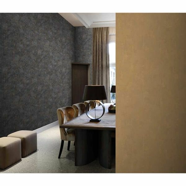 Rasch Textil Dalia 101807 oker goudmet zacht glinstereffect betonlook