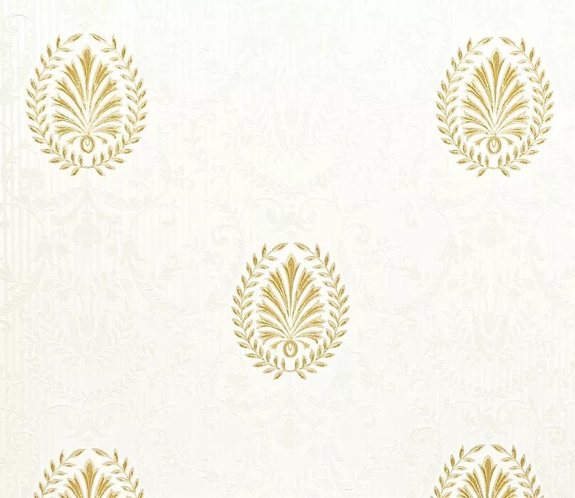 Eijffinger Westminster 320126 wit goud princess mathilde bonaparte glans vinyl empire1