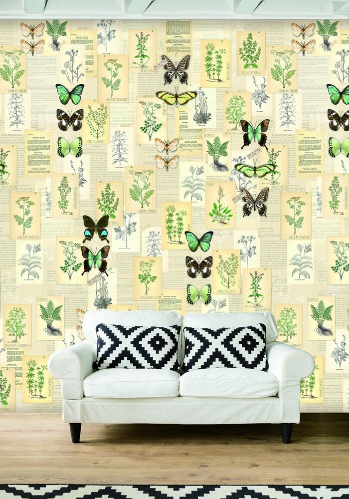 Behangexpresse Color Choc Botanical Fotobehang INK6076