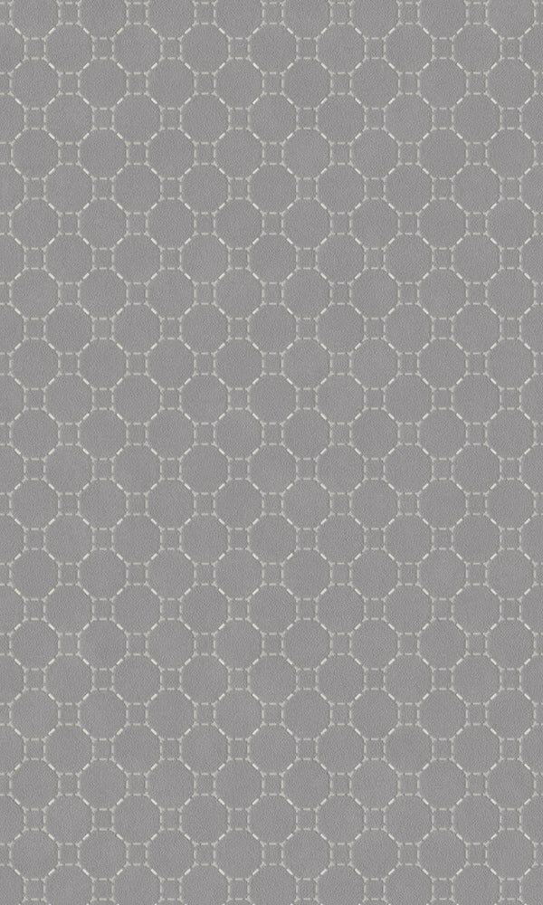 Art Deco grijs geometrische relief vinyl op vlies1