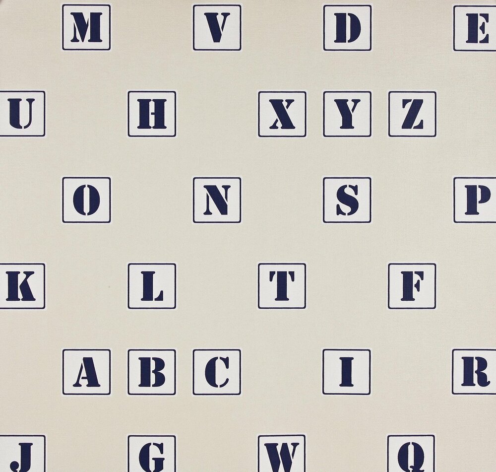 abc blokkenpapier behang 