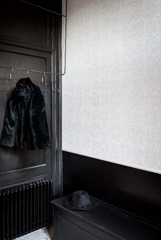 taupe zilver ecclectisch hotel chique vlies