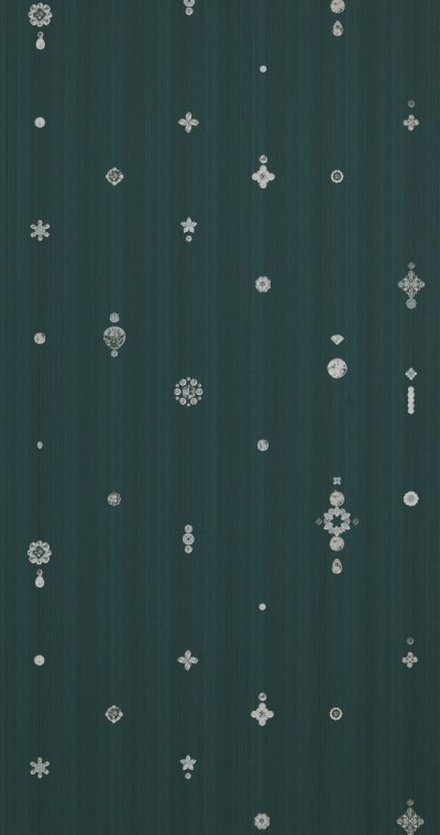 BN Wallcoverings Neo Royal by Marcel Wanders 218653 EMERALD BIJOU  DU SHEIKAH vinyl op vlies1