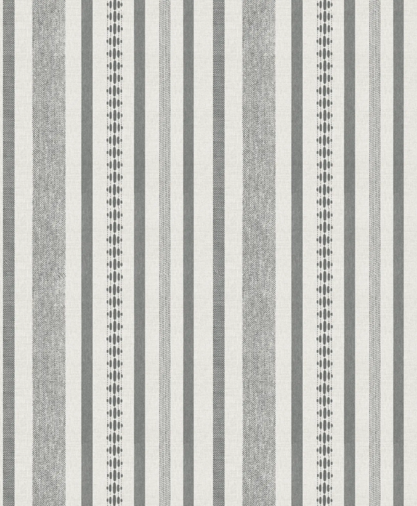 off white  grijs linnenweefsel traditional scandinavian embroidery patterns  stripes vinyl op vlies1