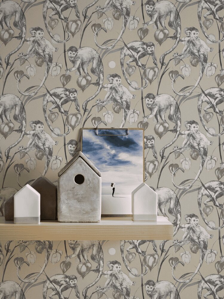 michalsky monkey business hotel chique vinyl op vlies