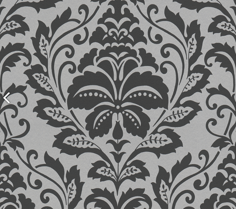 dubai hotel chiczwart zilver vinyl op vlies