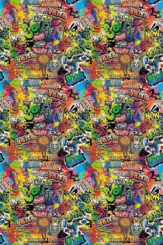 Behangexpresse Color Choc Poster Graffiti Fotobehang INK6050