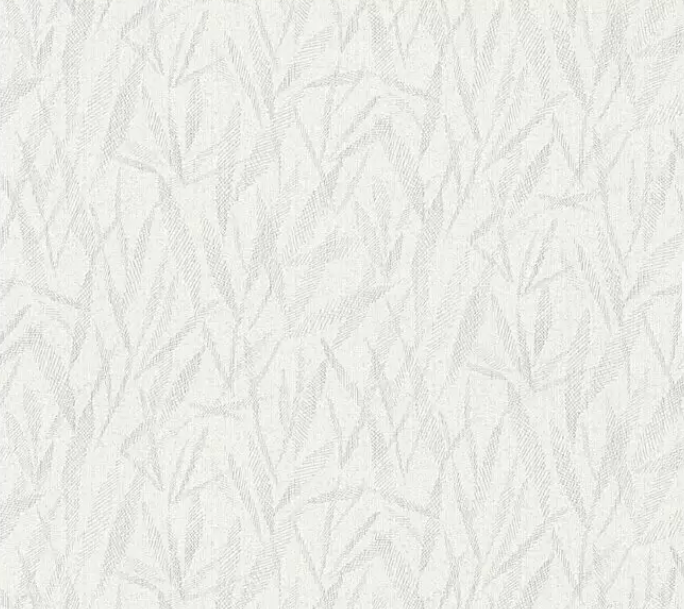 offwhite /grijs bamboe nature  vinyl op vlies rasch1