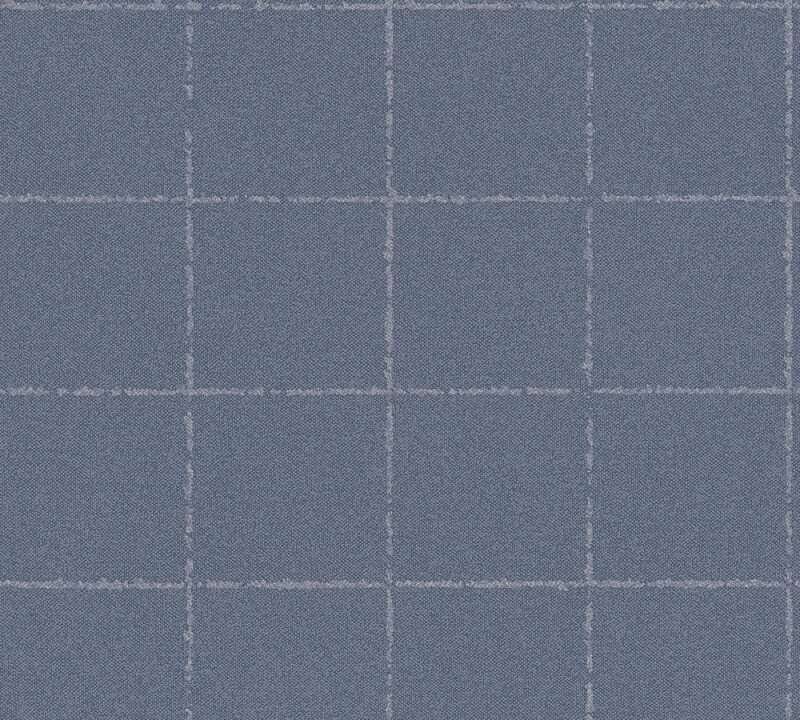 denim bleu vinyl op vlies