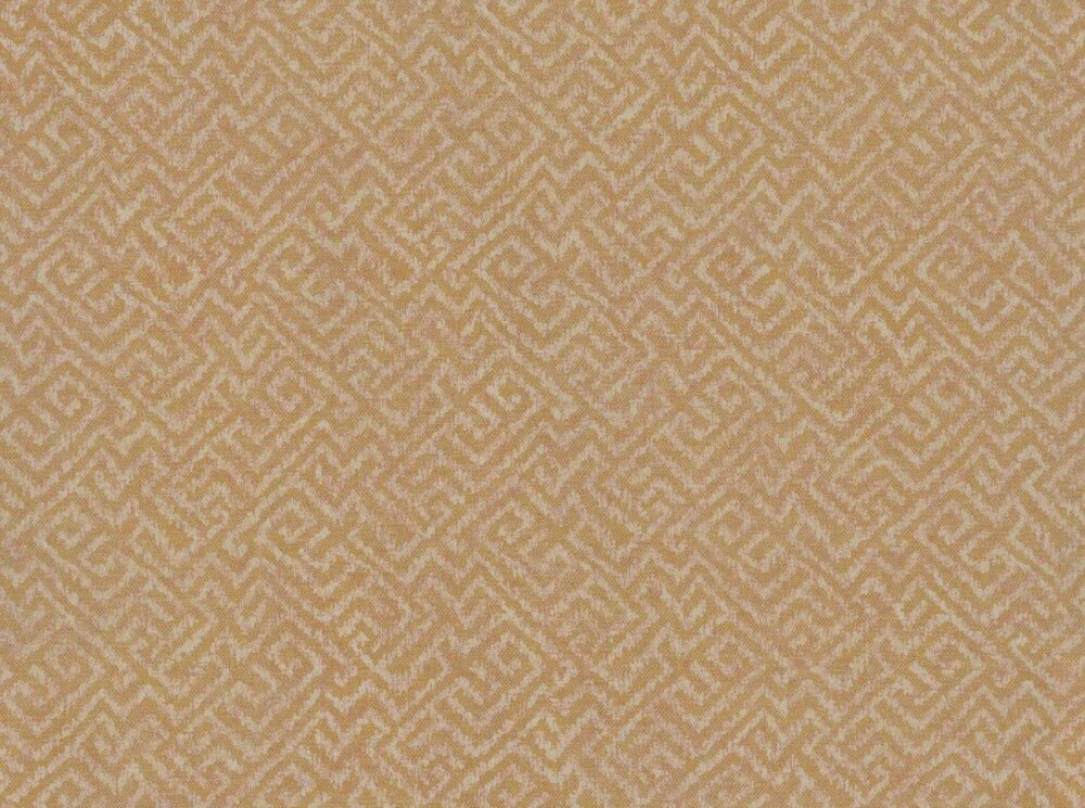 BN Wallcoverings Grounded 220653 -oker grafisch linnenweefsel vlies