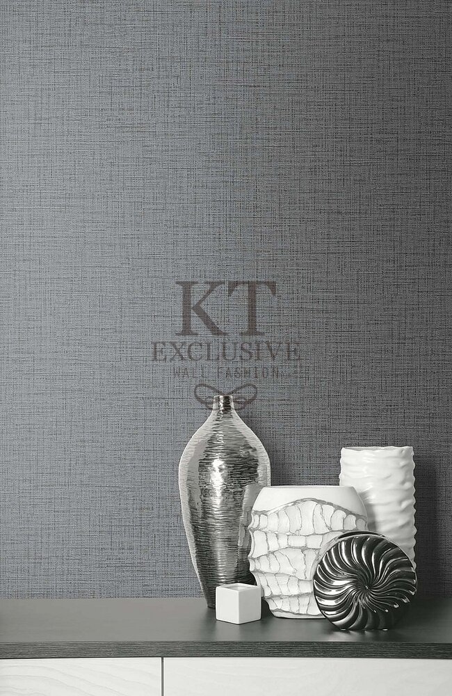 luxe grijs linnenweefsel vinyl opvlies