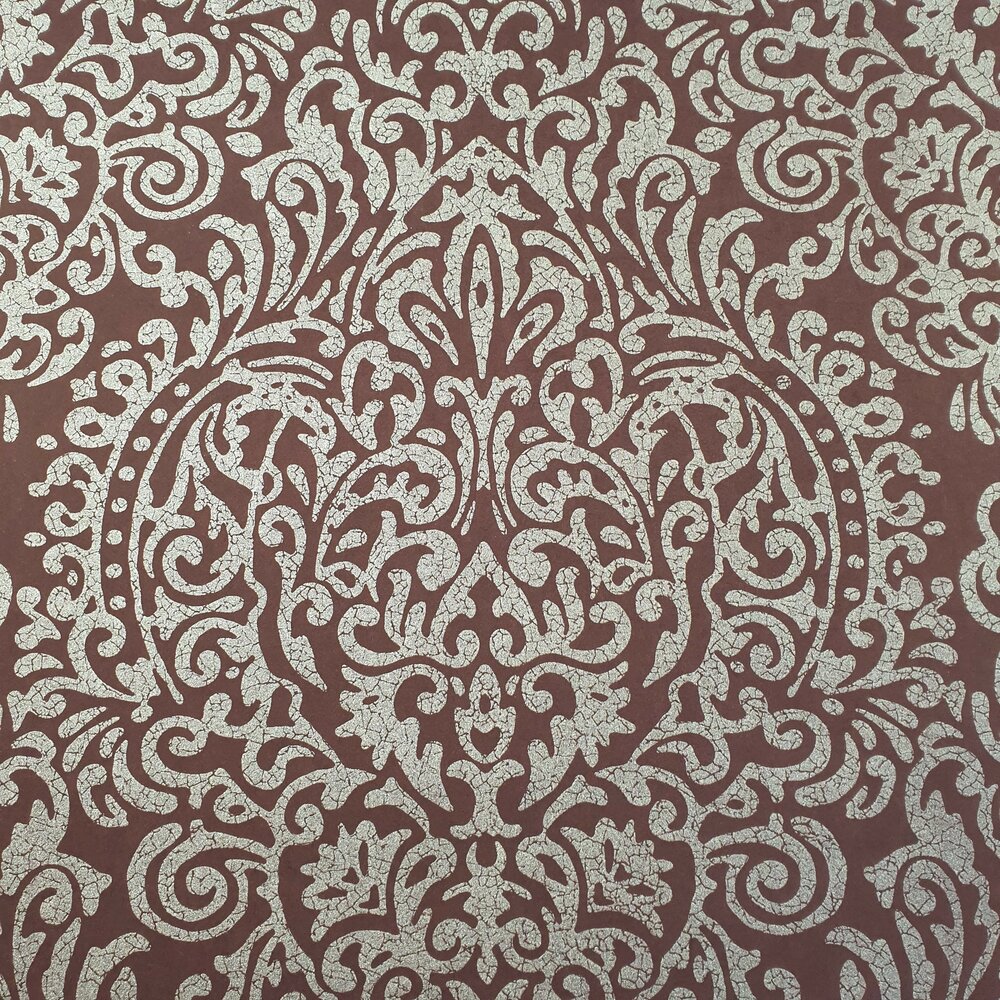 Alexandrina Prinzessin von Baden diep oriental red met zilver diamond dust  vlies