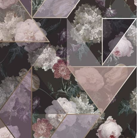 flower medley romance  vlies