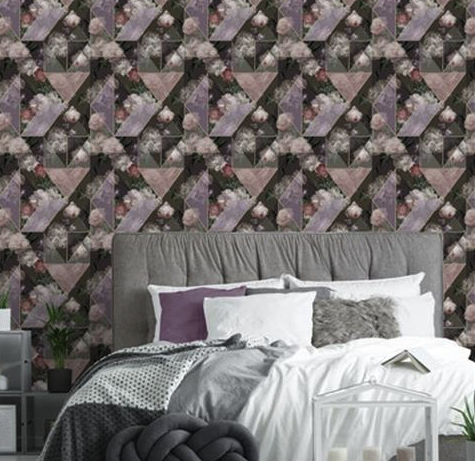 flower medley romance  vlies