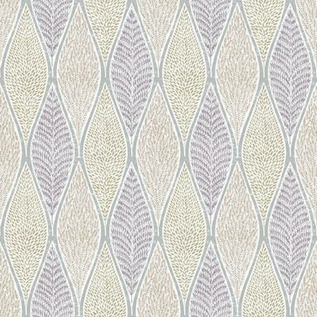 gold zilver diamond leaves vlies