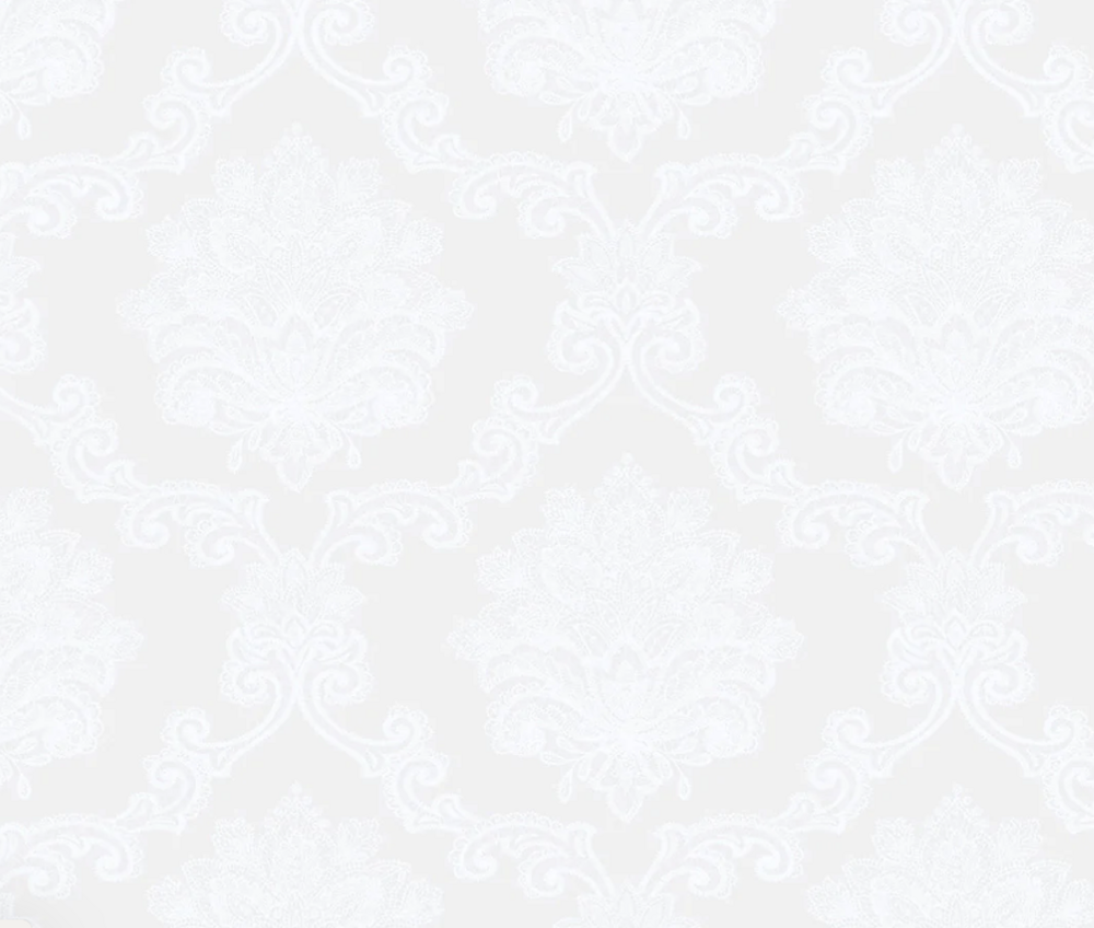 ivoor op wit barok  zacht glans vlies 