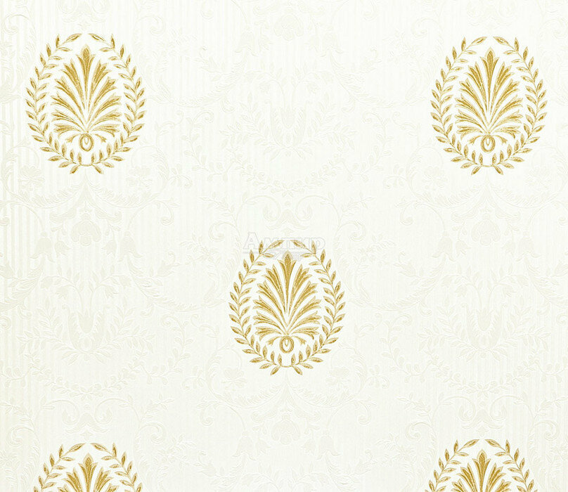 Eijffinger Westminster 320126 wit goud princess mathilde bonaparte glans vinyl empire11