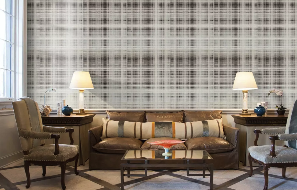 neo royal fashion london high end hotel stripes squares taupe hints of blue and black by marcel wanders 11