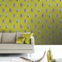 arthouse  skylark lime behang