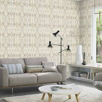 Rasch Behang 560558 ibiza   vintage linnen stijl  vinyl op vlies