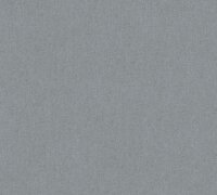 As behang Vinyl op vlies 33374-2 grijs luxe linnen weefsel look