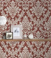 The Grand Duchess Vladimir grande salon relief vinyl met glitters op VLIES1