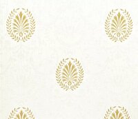 Eijffinger Westminster 320126 wit goud princess mathilde bonaparte glans vinyl empire1