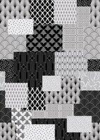 Behangexpresse Light &amp; Dark Fotobehang INK7341 ART DECO BLOCKS