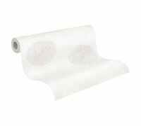 A.S. CR&Eacute;ATION Vliesbehang 93791-2 Casual Living cirkels beige