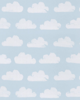 Eijffinger Tout Petit, dreamy clouds blauw vlies