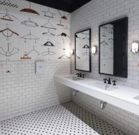 influencer wardrobe Hangers Wallpaper by Daniel Rozensztroch