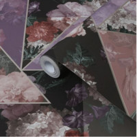 JULIEN MACDONALD Vliesbehang 111780 Utopia roze met glitter