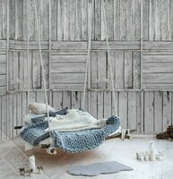 Behangexpresse New Materials Fotobehang INK7058 trendy beach wood