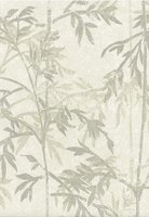 bamboe tak taupe/olive  vinyl op vlies