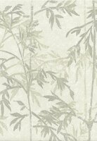 bamboe tak taupe/olive  vinyl op vlies