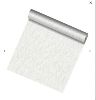 offwhite /grijs bamboe nature  vinyl op vlies rasch1