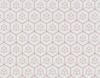 escher  Dimensions 219564 - Roze wit grafisch soft glinster chique