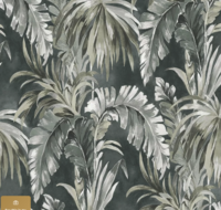 Luxury vlies behang dark olive   hotechique bladeren   pvc vrij  eco deco Essentials