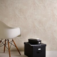 hygge taupe roze wit botanisch linnenweefsel vlies