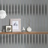 Duchess of Windsor art deco glittering horizontal and vertical stripes vinyl op papier