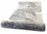 Noordwand Good Vibes behang jungle back white GV 24282