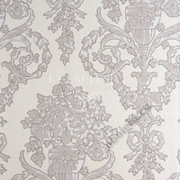 Maria Theresa hofburg wien salon beige grijs viscose vlies   oogt als zijde