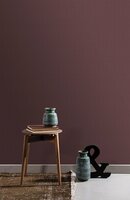 ossenbloed rood linnenweefsel vinyl op vlies ecodeco