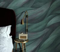 casual hotel chique pertol blauw vinyl op vlies11