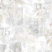 ivory Rose Floral Trail Nordic Elements  vlies